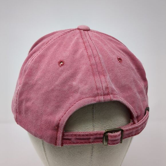 Nicklaus For Women Slideback Hat Red One Size Adjustable Embroidered 6 Panel - Picture 5 of 8